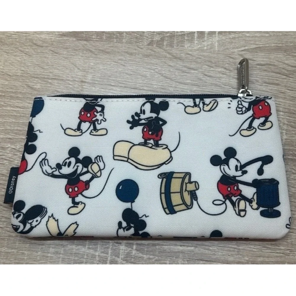 Loungefly Disney Mickey Mouse 90 Years Anniversary Backpack & Coin Bag Set